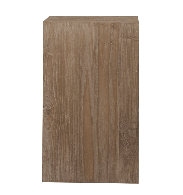 Adkins Wood Pedestal | Flamant Belgium | 30X30X90 - Suzie Anderson Home