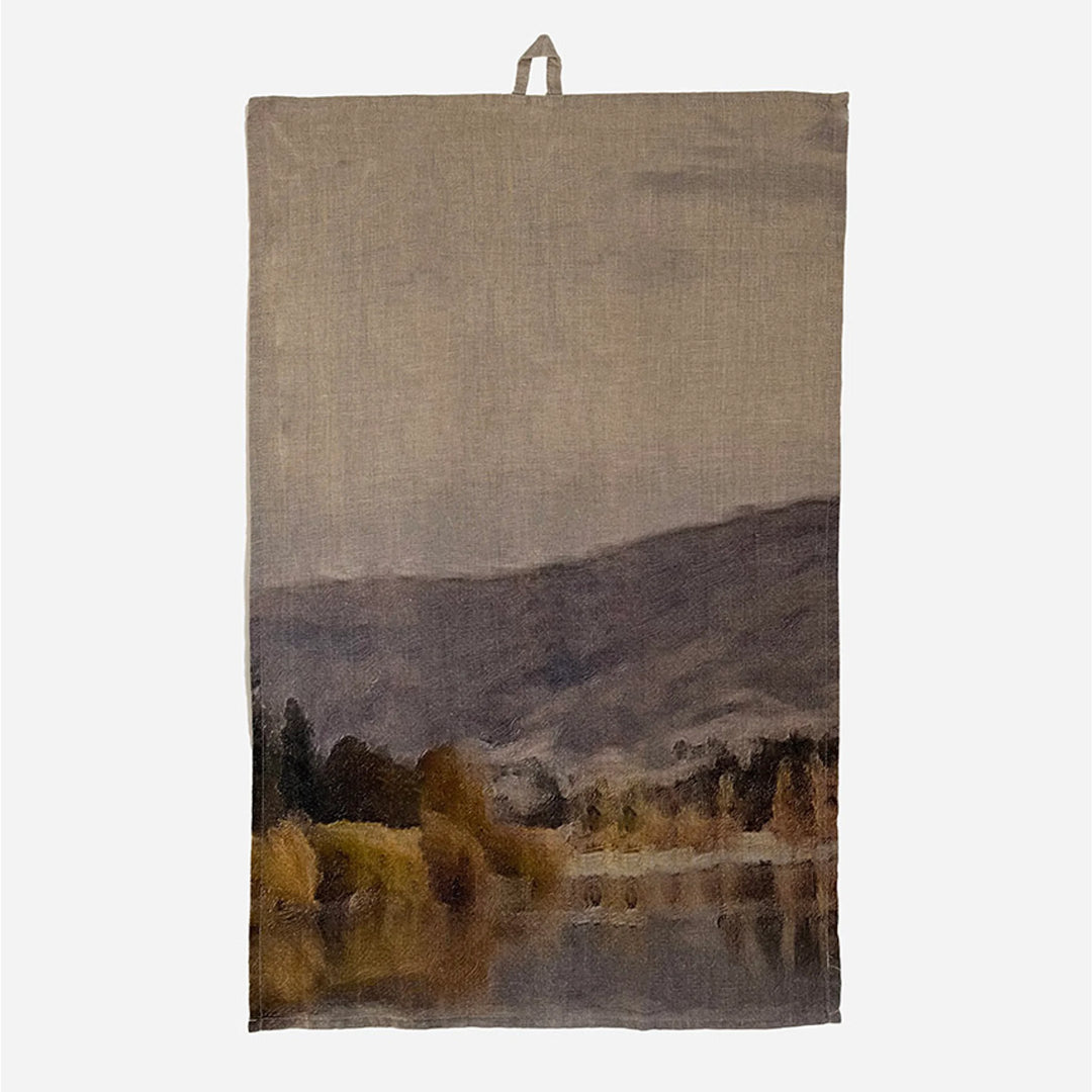 Lake Hayes Linen Tea Towel