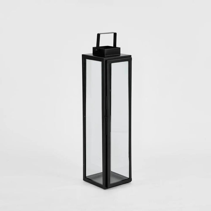 Alexis Black Outdoor Lantern | Large 81cmH - Suzie Anderson Home