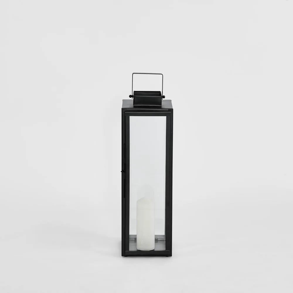 Alexis Black Outdoor Lantern | Small 66cmH - Suzie Anderson Home