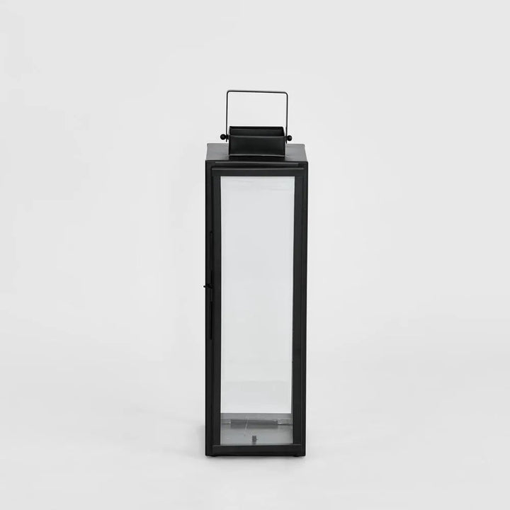 Alexis Black Outdoor Lantern | Small 66cmH - Suzie Anderson Home