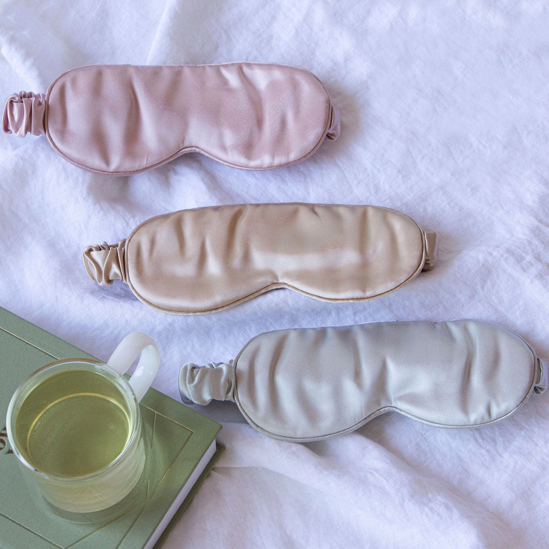 Alta | Silk Spa Eye Mask | Golden Sand - Suzie Anderson Home