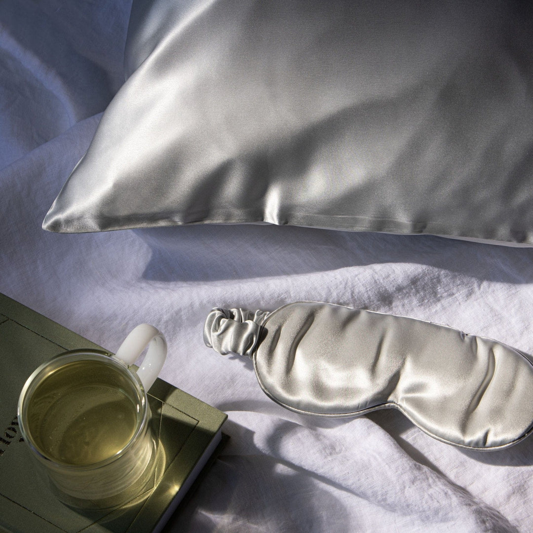 Alta | Silk Spa Eye Mask | Moonstone Grey