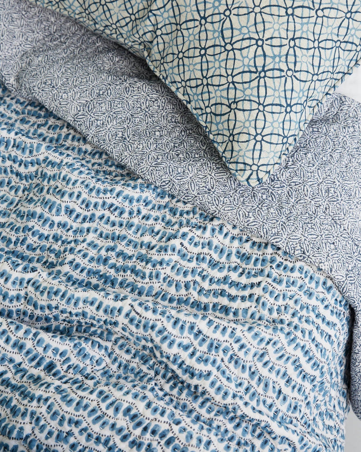 Amulet Queen Bed Quilt | 234 x 224cm - Suzie Anderson Home