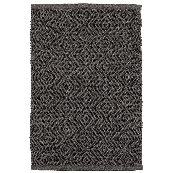 Anthracite Trellis Weave Indoor Outdoor Rug | Steve Cordony - Suzie Anderson Home