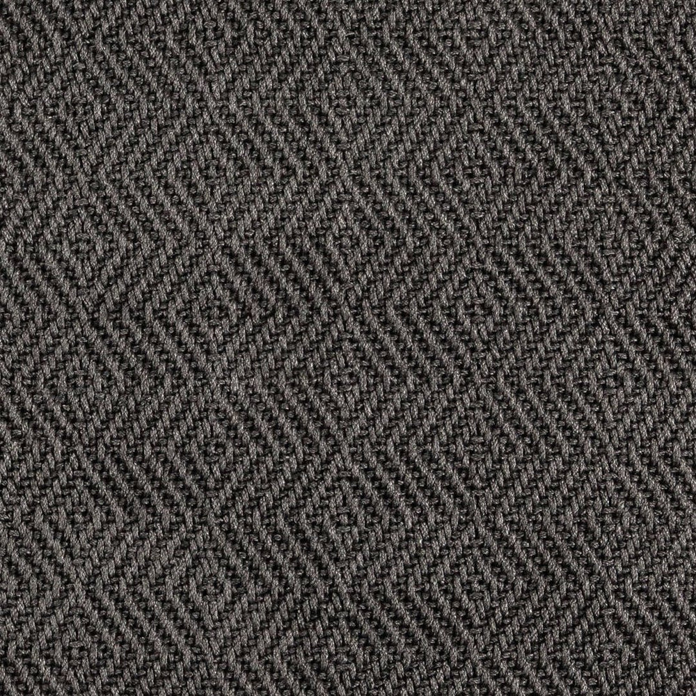 Anthracite Trellis Weave Indoor Outdoor Rug | Steve Cordony - Suzie Anderson Home
