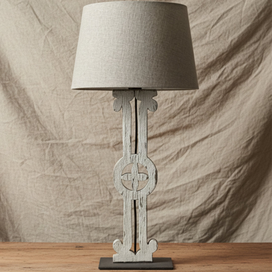 Antique French Architectural Element Table Lamp Base - Suzie Anderson Home