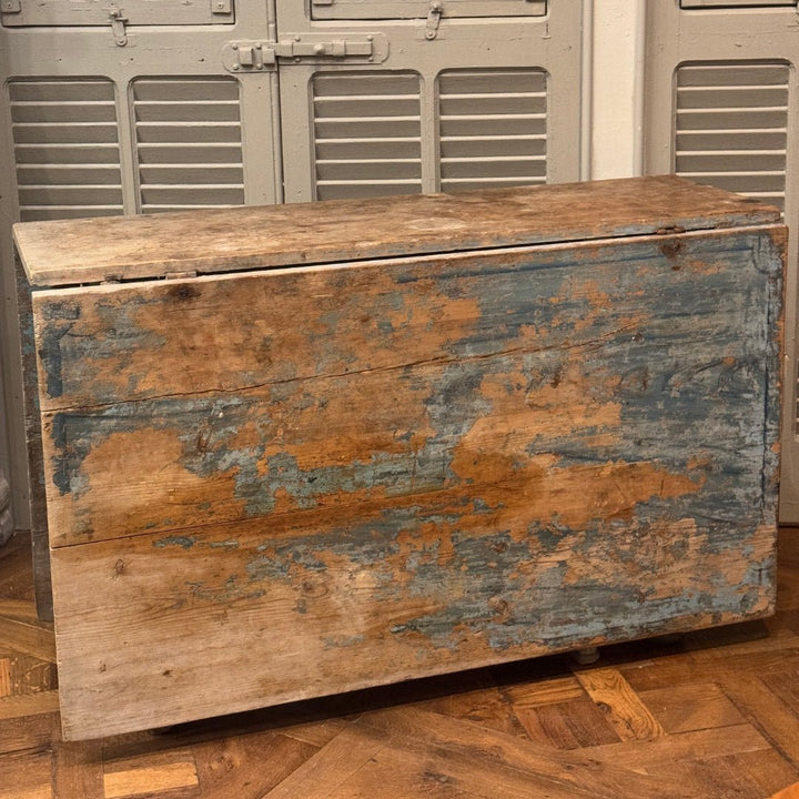 Antique Swedish Gateleg table | Painted | Circa 1890 | Sourced Paris - Suzie Anderson Home