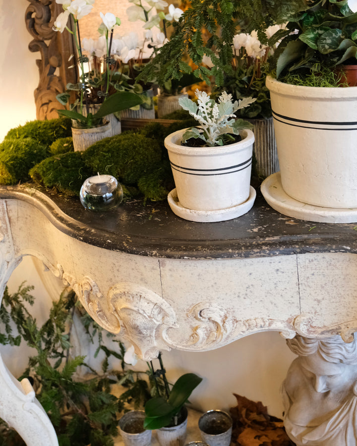 Italian Chestnut Wall Console | Antique