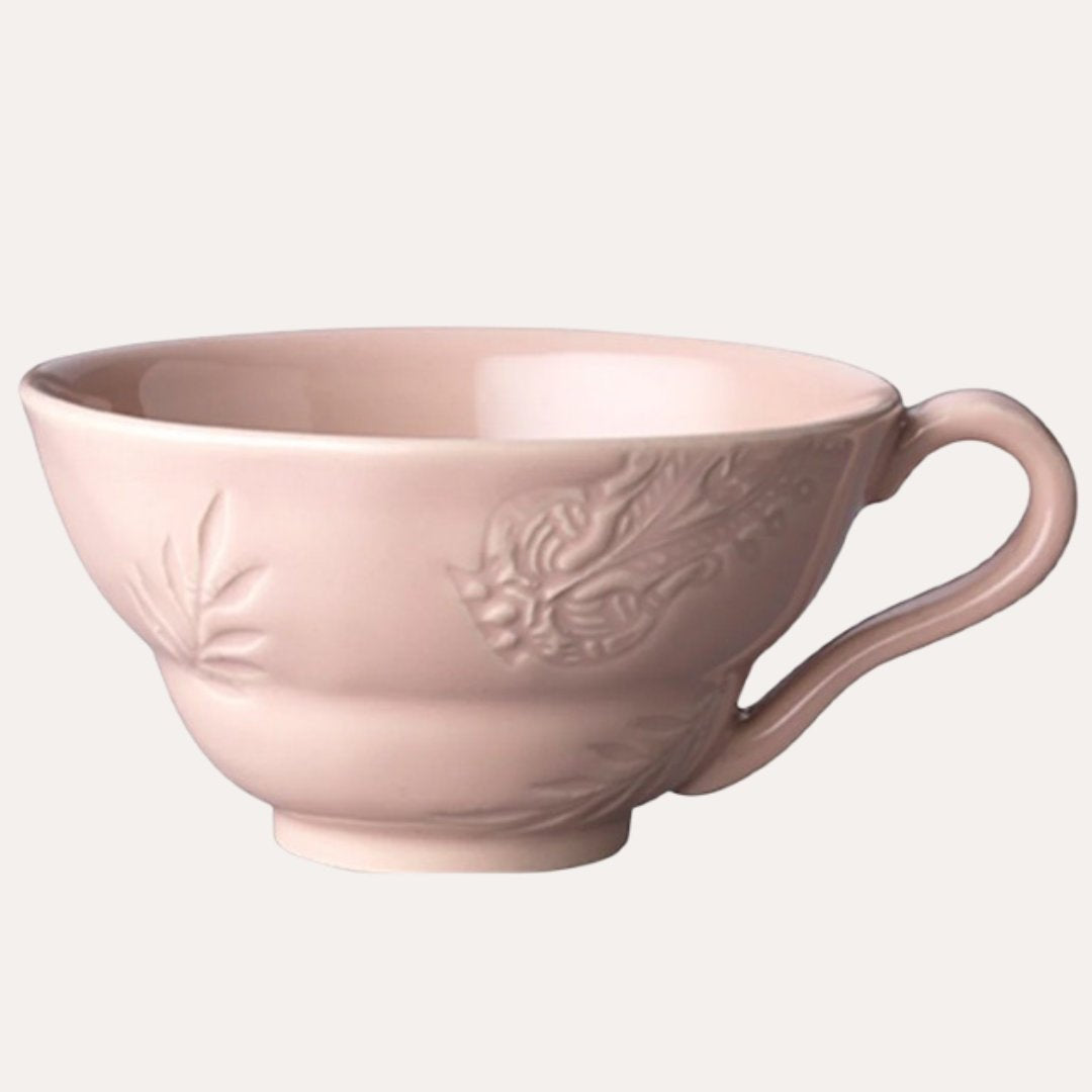 Arabesque Cup with Handle | Powder Pink - Suzie Anderson Home