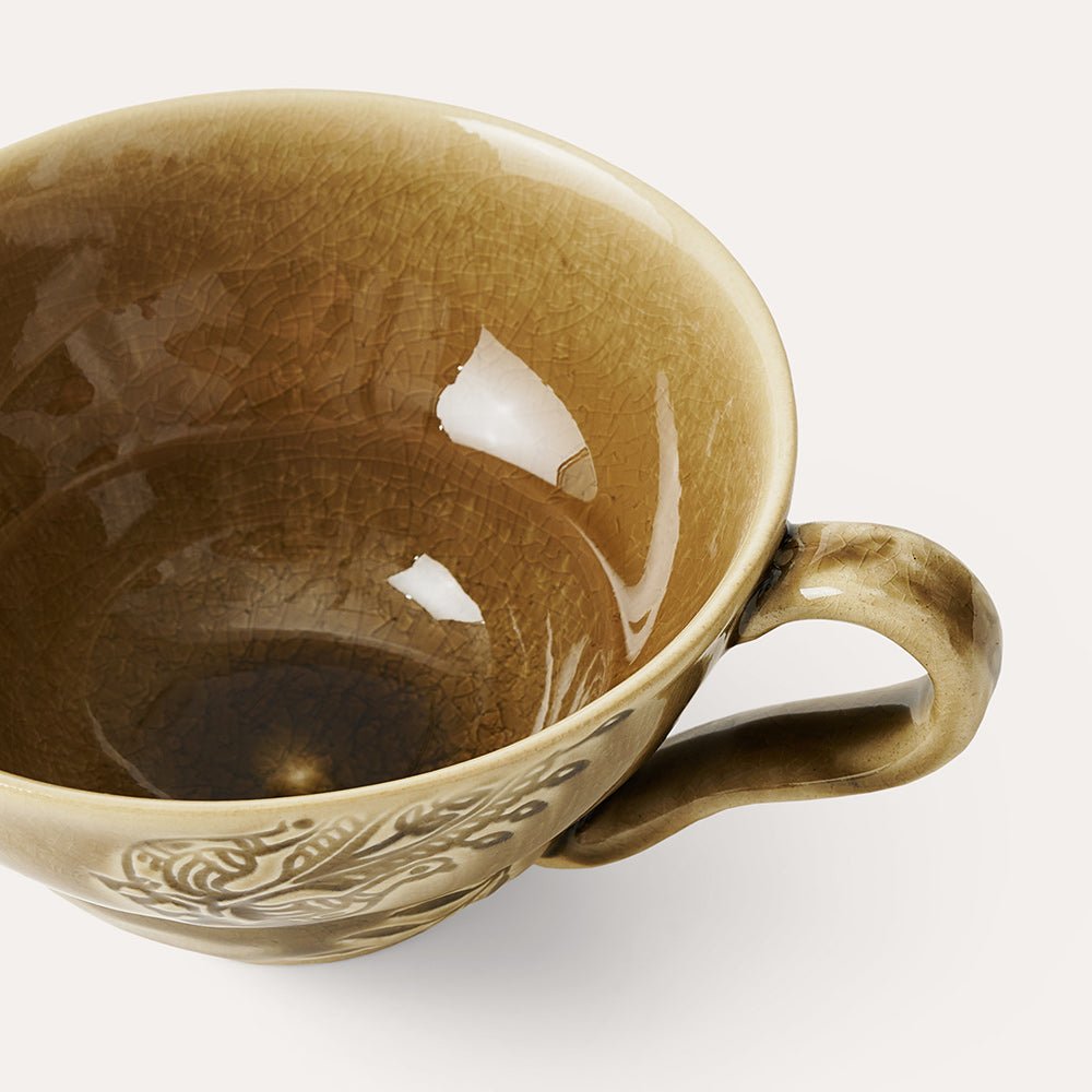 Arabesque Cup with Handle | Sand - Suzie Anderson Home