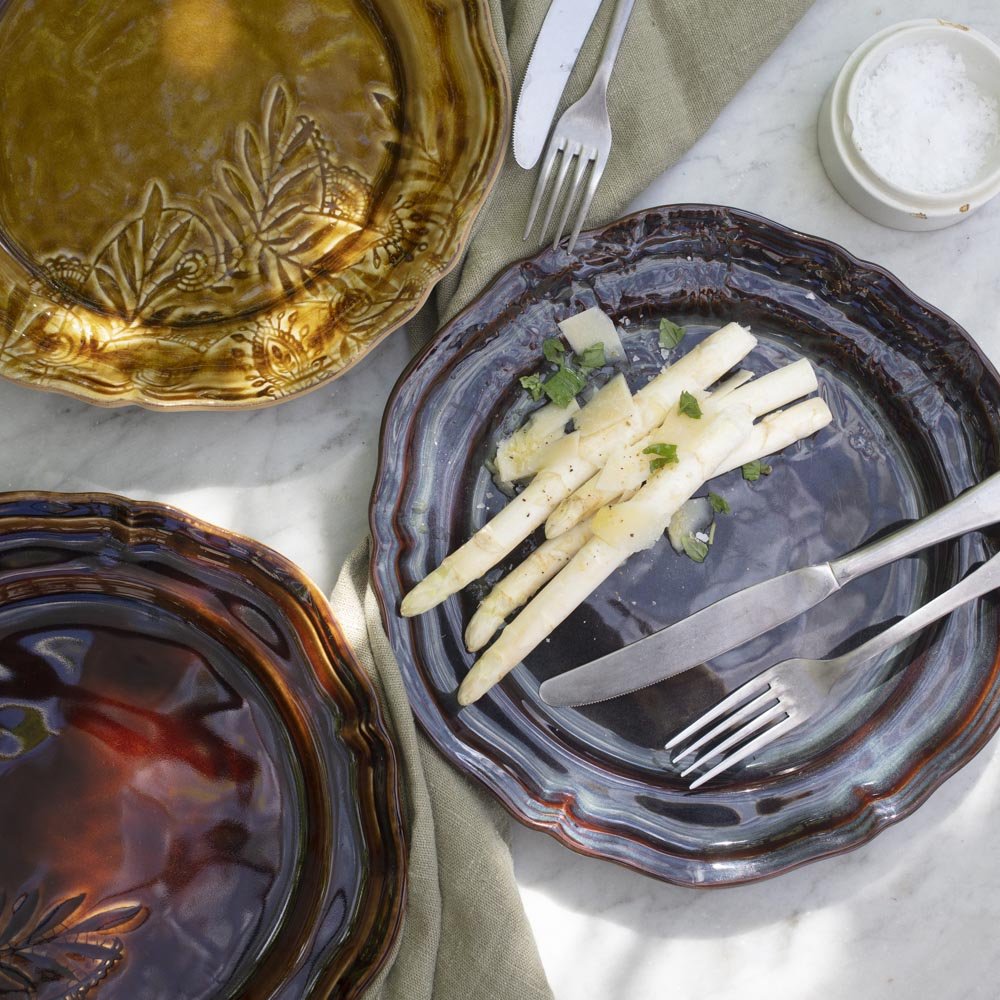 Arabesque Dinner Plate | Thunder - Suzie Anderson Home