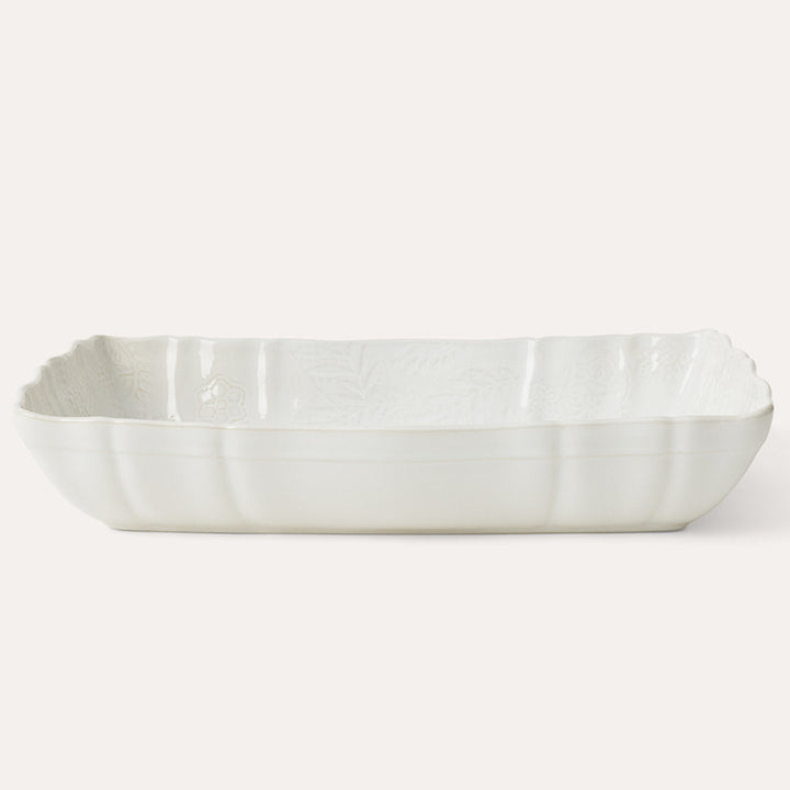 Arabesque Large Gratin | White - Suzie Anderson Home