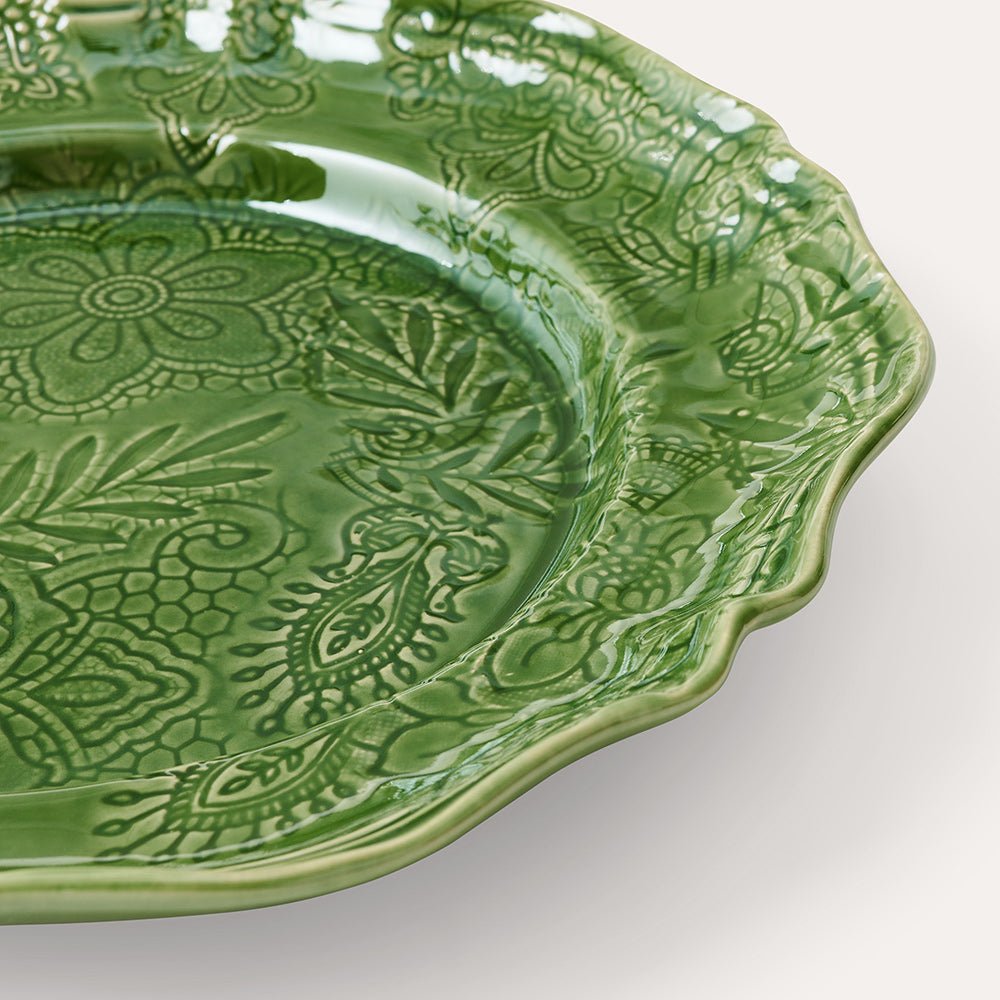 Arabesque Large Round Server | Primavera - Suzie Anderson Home