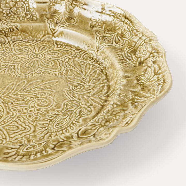Arabesque Large Round Server | Sand-Suzie Anderson Home