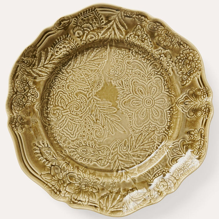 Arabesque Large Round Server | Sand - Suzie Anderson Home
