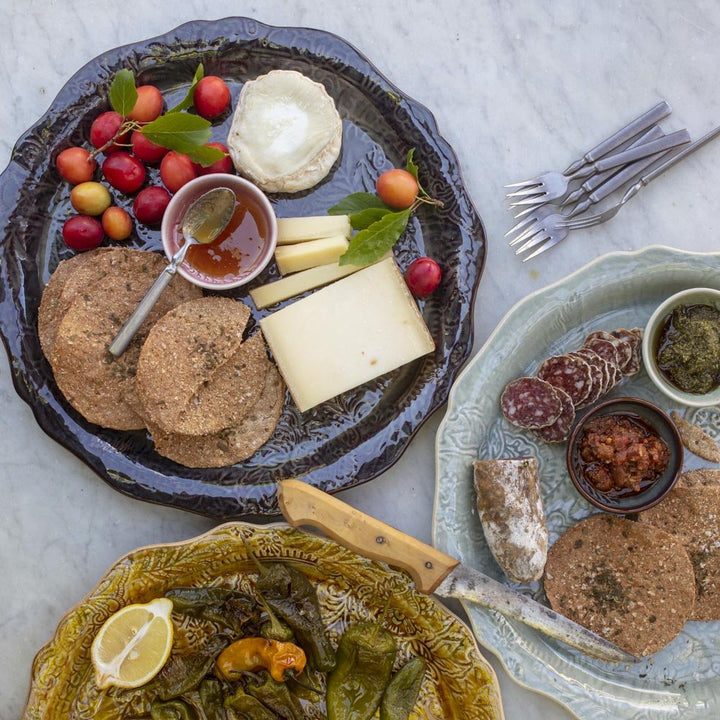 Arabesque Pizza Server | Fig - Suzie Anderson Home