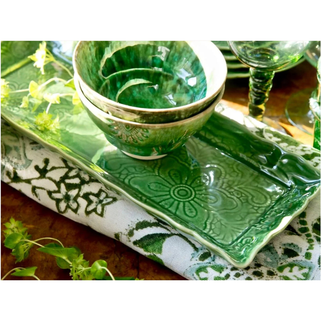 Arabesque Rectangle Server | Primavera - Suzie Anderson Home