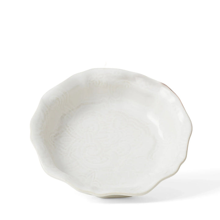 Arabesque Small Bowl | White - Suzie Anderson Home