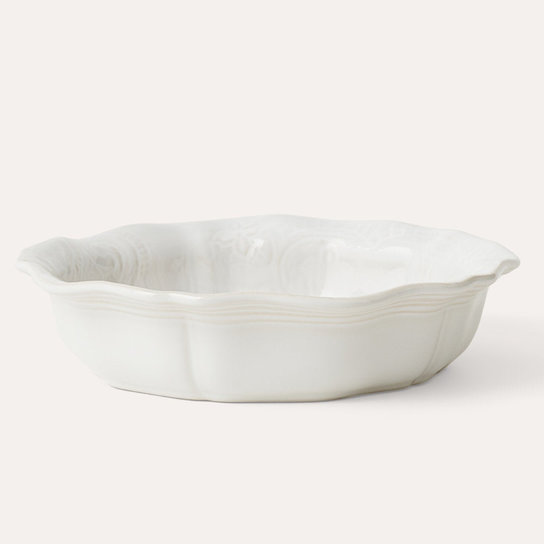 Arabesque Small Bowl | White - Suzie Anderson Home