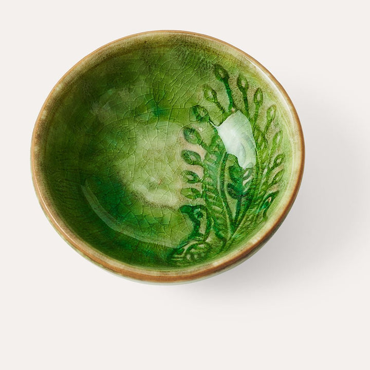 Arabesque Small Dip Bowl | Seaweed - Suzie Anderson Home