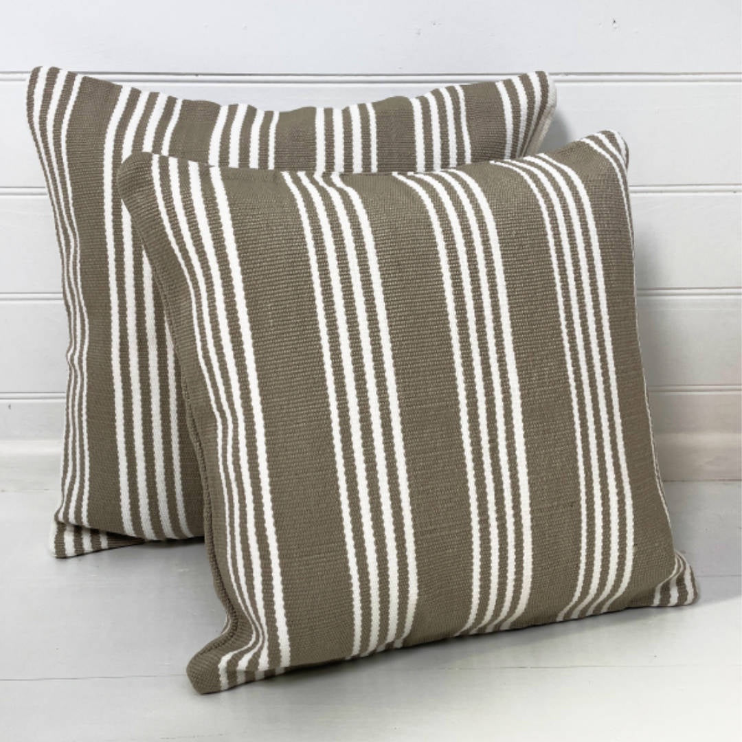 Armani Platinum | Outdoor Cushion Cover &amp; Poly Insert | 60x60cm (BOWRAL)