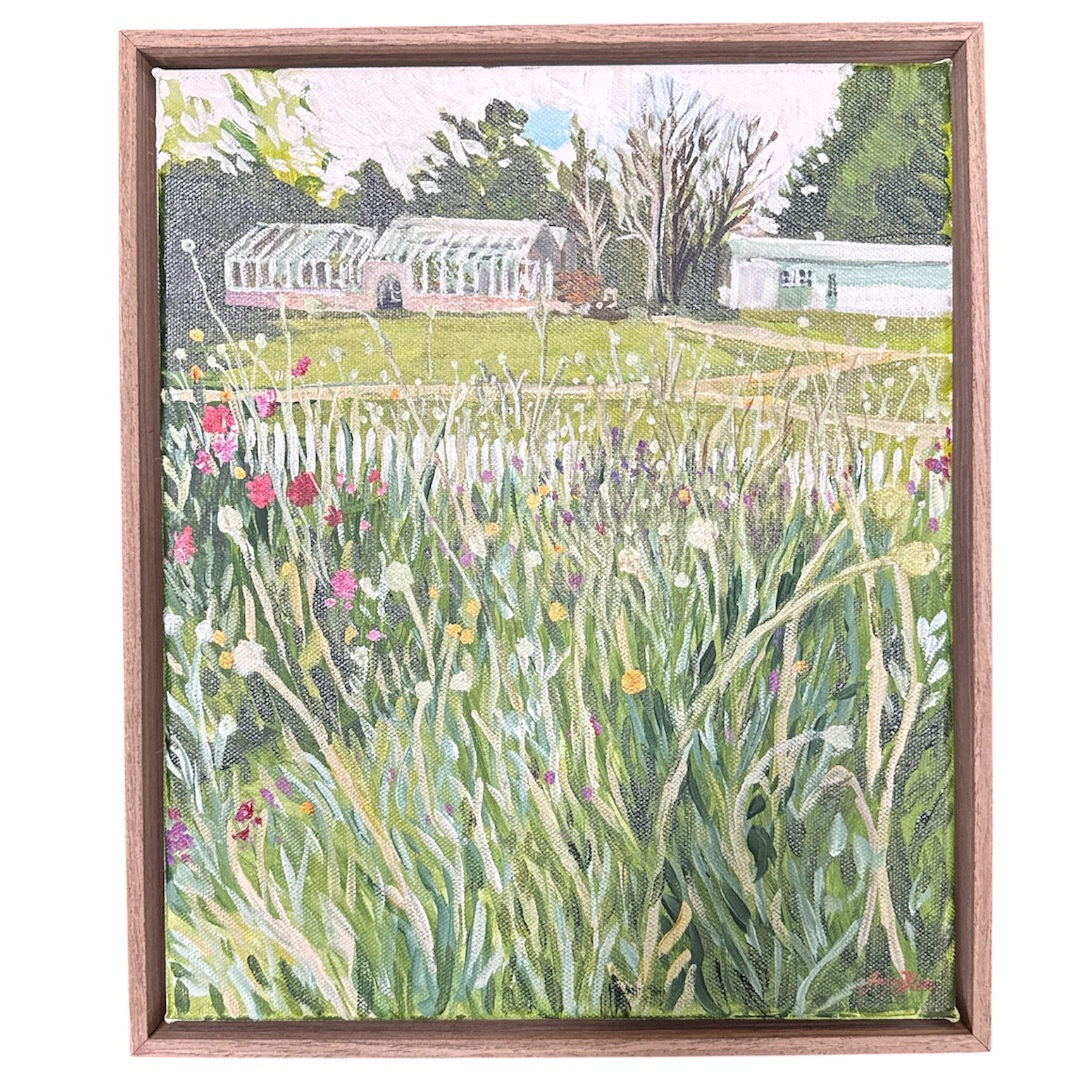 Spring is Coming Burradoo Park Farm | Acrylic on Canvas Artwork | 28 x 33cm