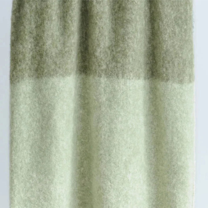 Arundel Wool Blend Throw | Spruce | 130 x 240cm