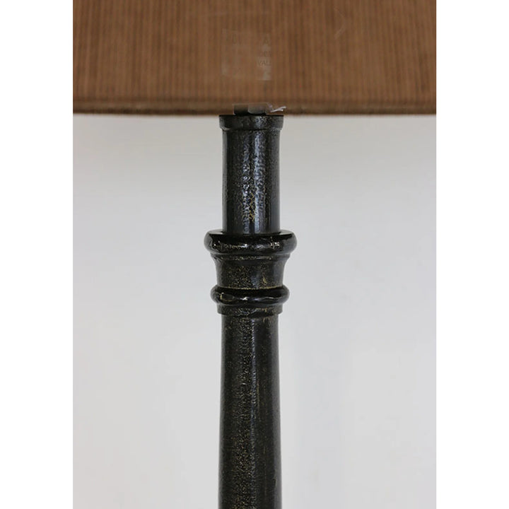 Patrice Table Lamp Base | Slate Finish | 71cmH