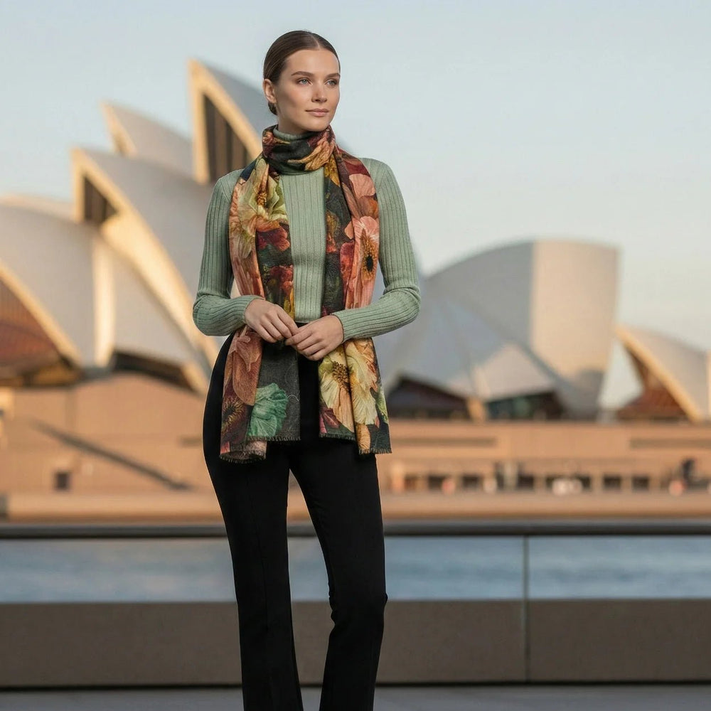 Auden Merino Wool Scarf – 70 x 180 cm - Suzie Anderson Home