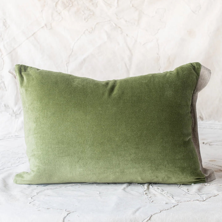 Medicis Cushion &amp; Insert | Avocado | 35 x 50cm