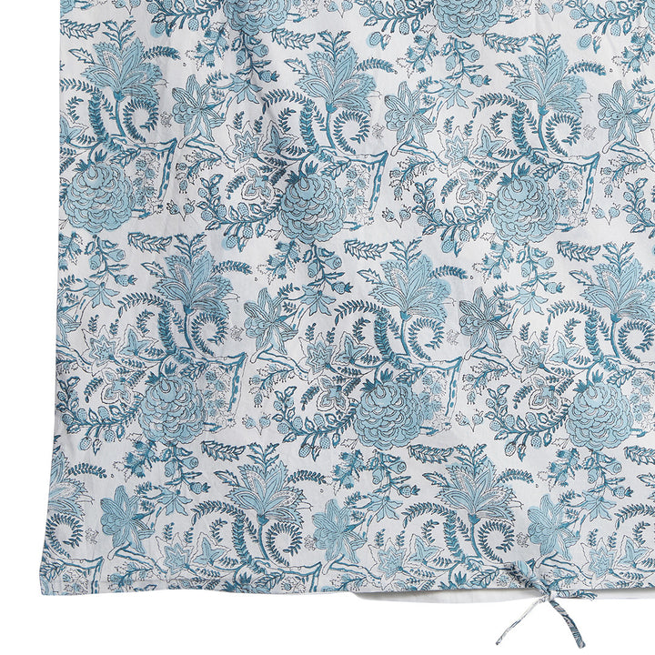 Atelier Blue &amp; White Cotton Duvet Cover Set
