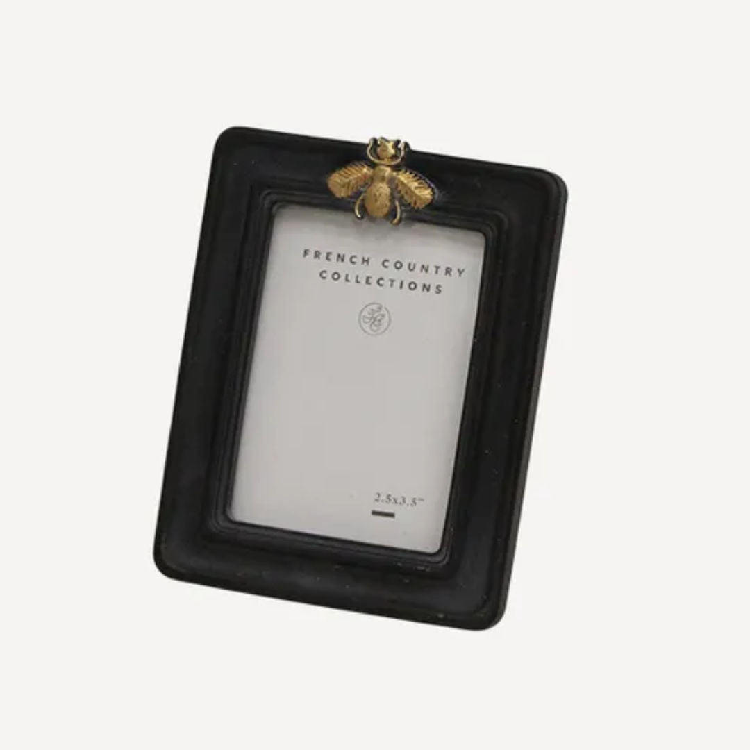 Bee Black Photo Frame