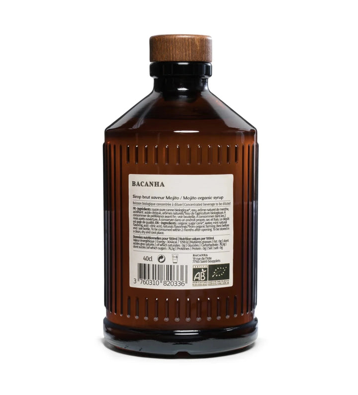 Bacanha Sirop Brut de Mojito 400ml - Suzie Anderson Home