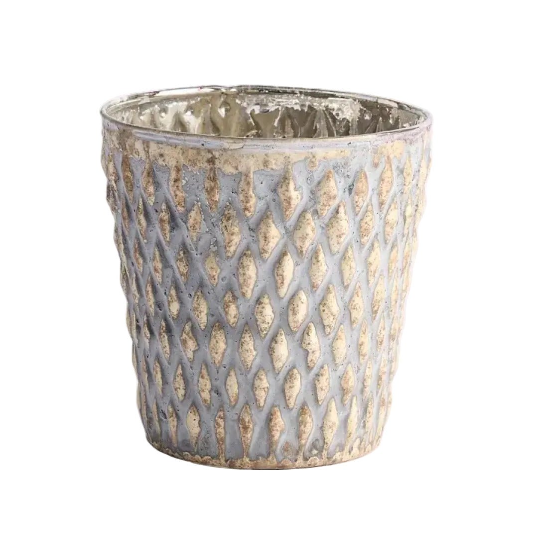 Bach Mercury Glass Votive | Large - Suzie Anderson Home