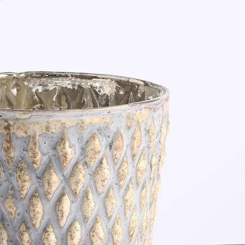 Bach Mercury Glass Votive | Small - Suzie Anderson Home