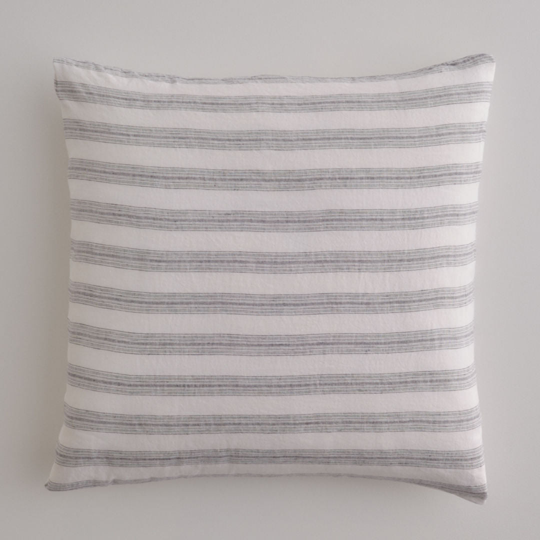 Basix Euro Pillowcase Group Stripe | Ayrton/Nox - Suzie Anderson Home