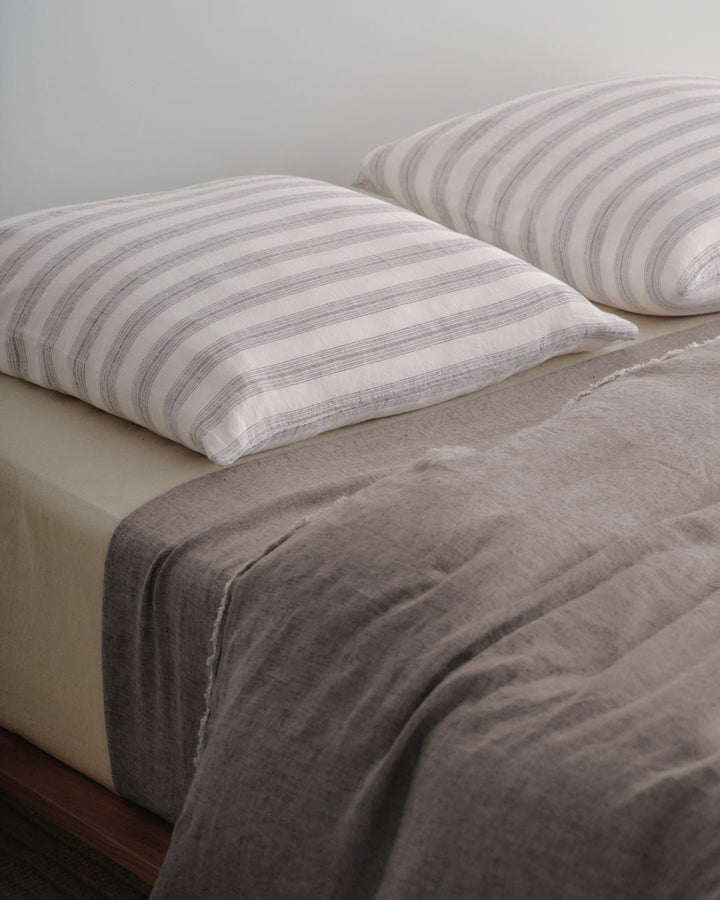 Basix Euro Pillowcase Group Stripe | Ayrton/Nox - Suzie Anderson Home