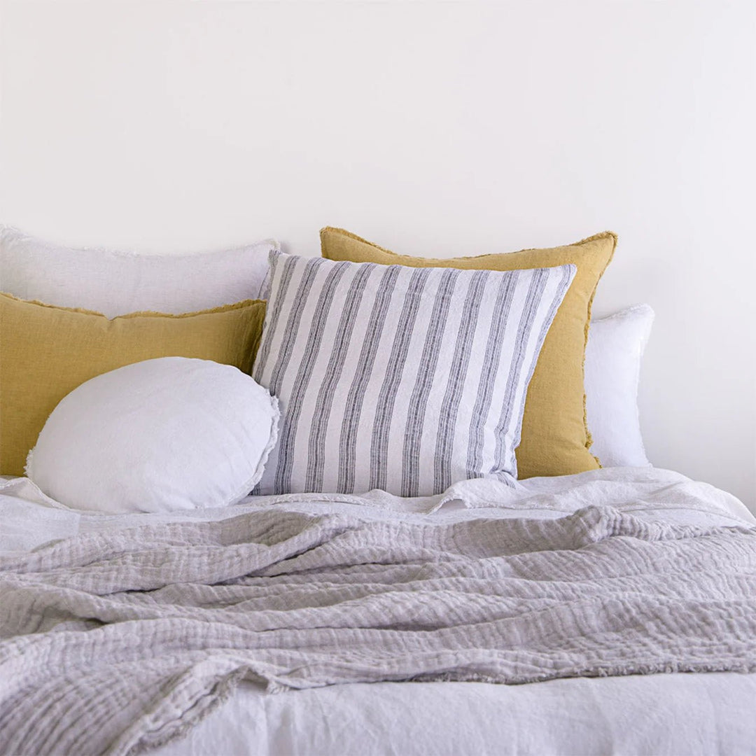 Basix Euro Pillowcase Group Stripe | Ayrton/Nox - Suzie Anderson Home