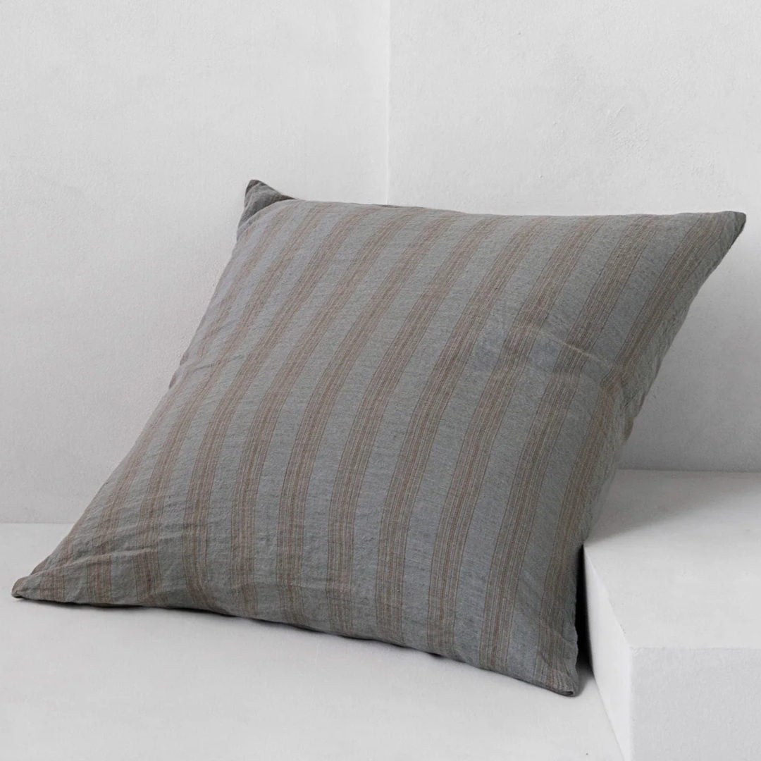 Basix Euro Pillowcase Group Stripe | Mare/Bere - Suzie Anderson Home