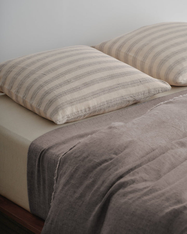 Basix Euro Pillowcase Group Stripe | Nox/Sabel - Suzie Anderson Home
