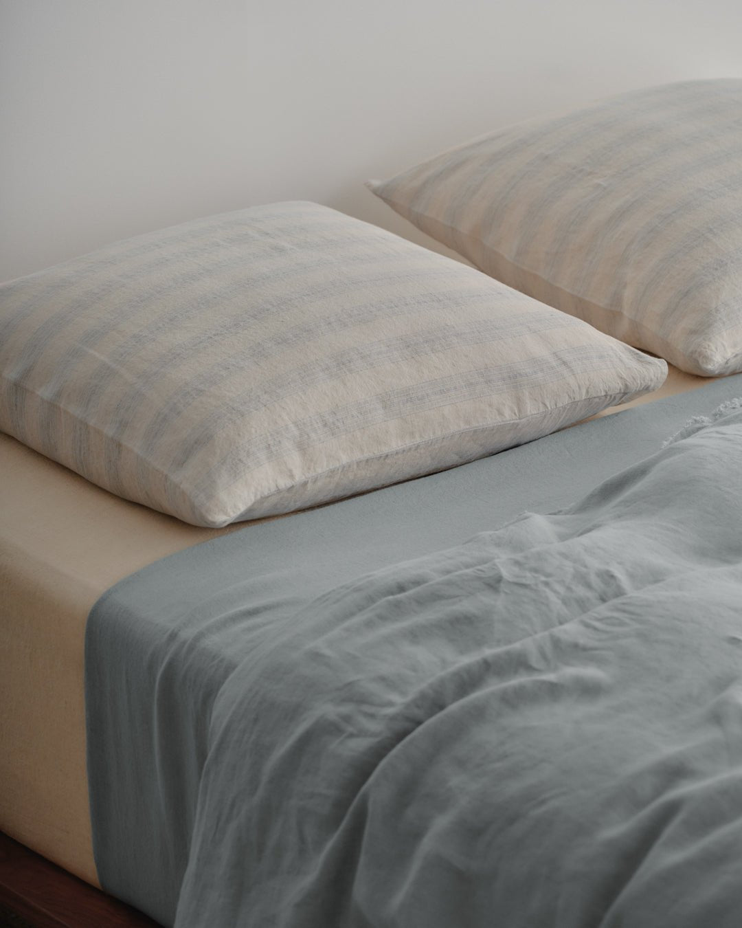 Basix Euro Pillowcase Group Stripe | Roy/Sable - Suzie Anderson Home