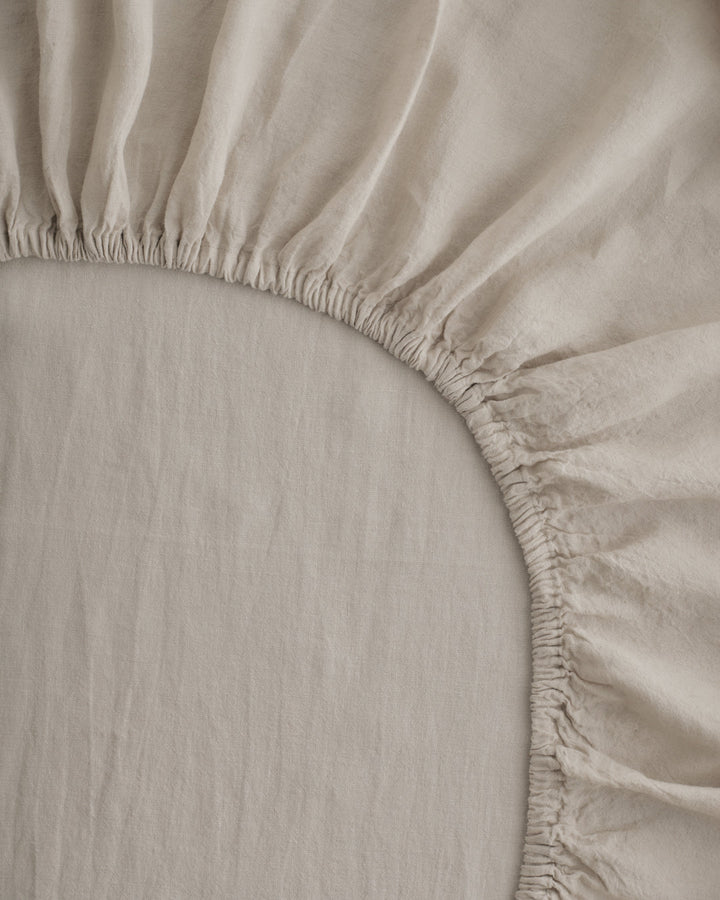 Basix Fitted Sheet | Sable - Suzie Anderson Home