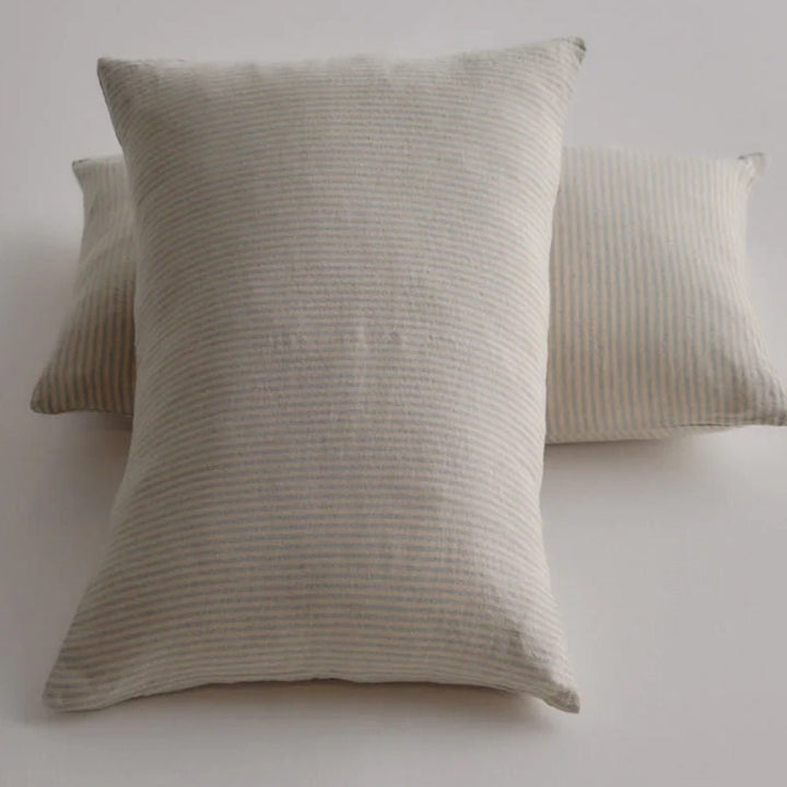 Basix Linen Cushion Cover | Small Stripe 40 x 60cm | Roy/Sable - Suzie Anderson Home
