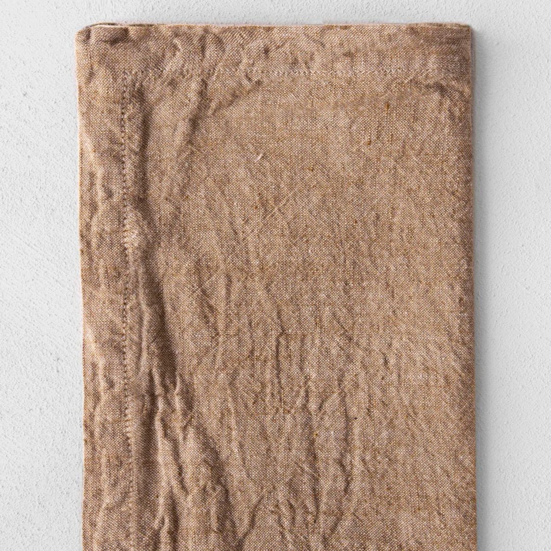 Basix Linen Napkin | Brun - Suzie Anderson Home