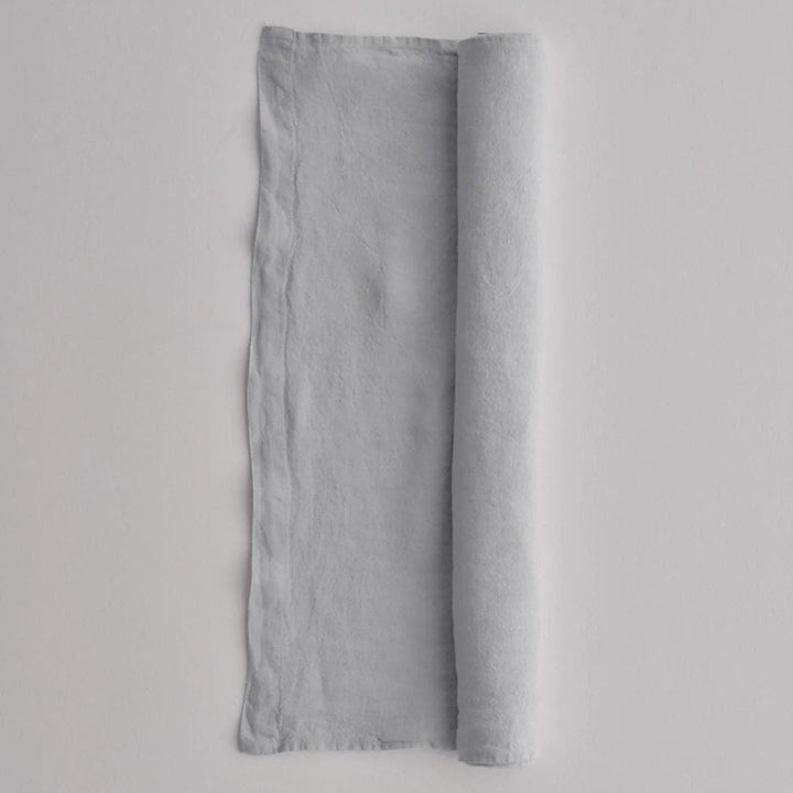 Basix Linen Runner | Fog - Suzie Anderson Home