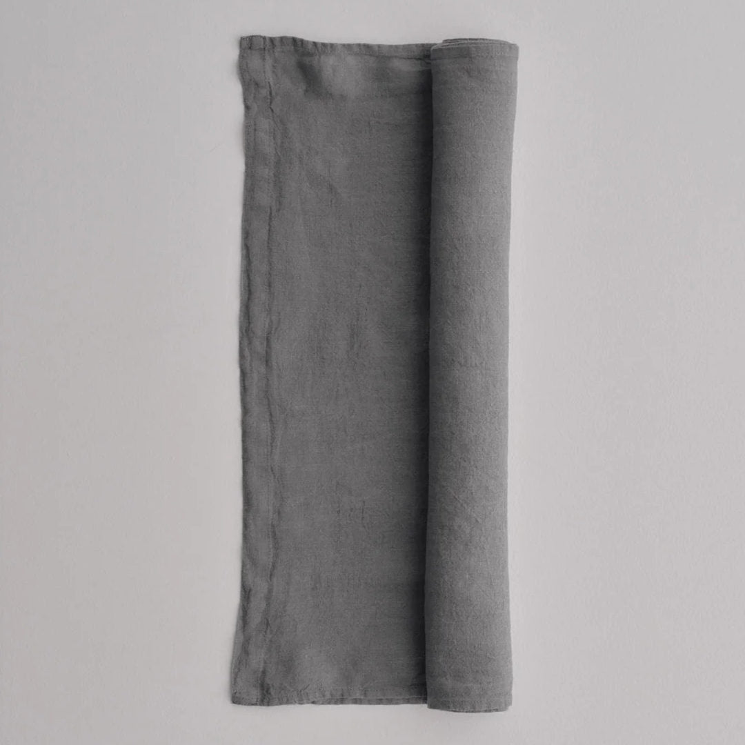 Basix Linen Runner | Tempest *NC - Suzie Anderson Home