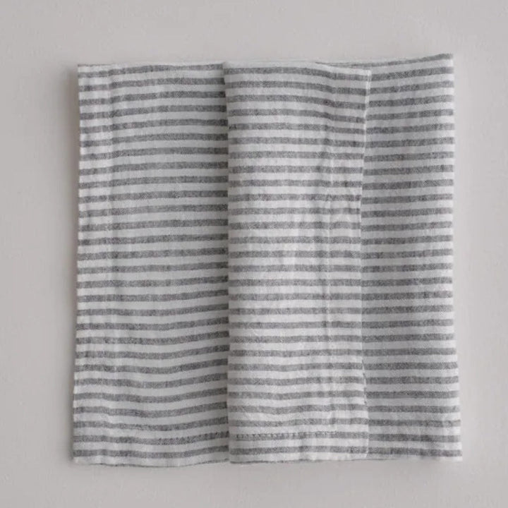 Basix Napkin Small Stripe | Ayrton/nox - Suzie Anderson Home