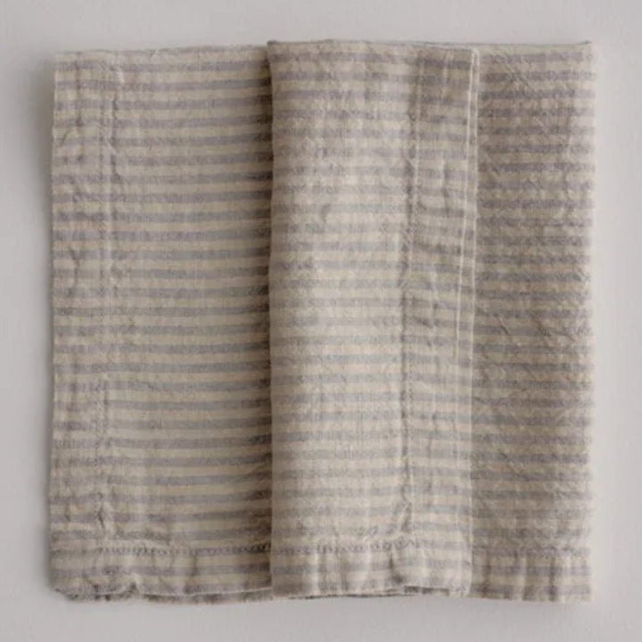 Basix Napkin Small Stripe | Roy/sable - Suzie Anderson Home