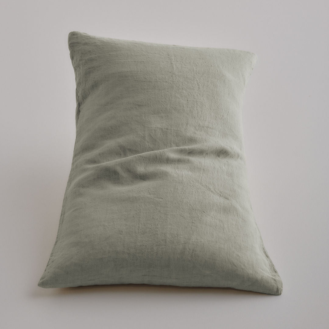 Basix Standard Pillowcase | Argent - Suzie Anderson Home